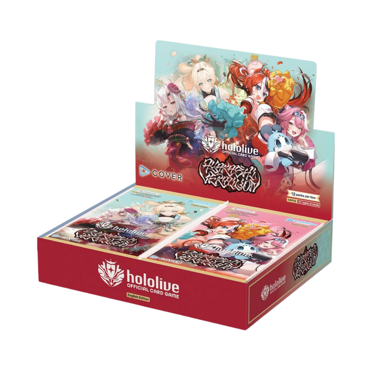 Hololive OCG: Ayakashi Vermilion Booster Box