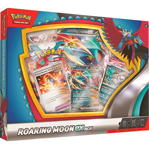 Pokemon TCG: Roaring Moon/Iron Valiant Ex Box