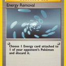 Energy Removal