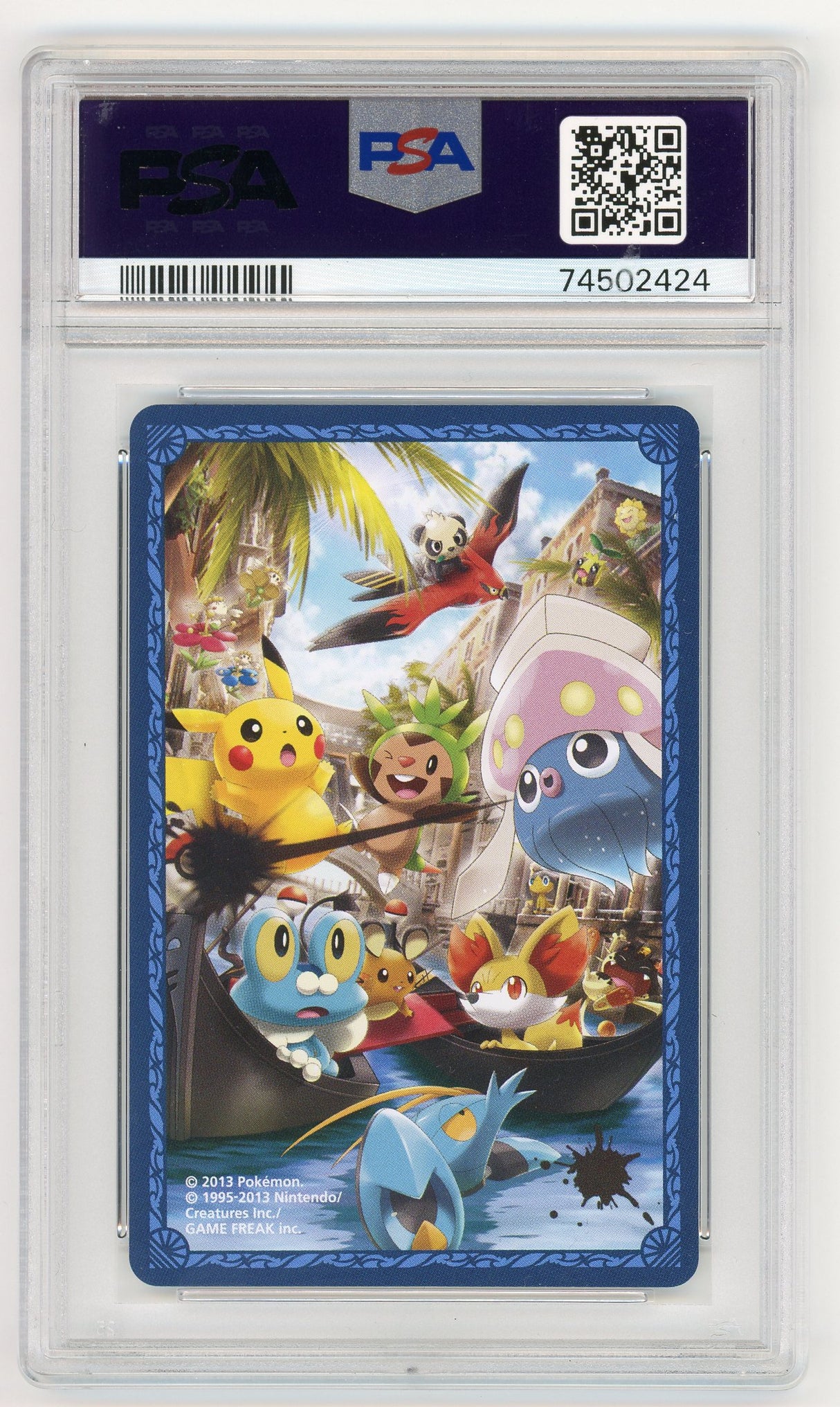 2013 Pokemon Center Tokyo Bay P/C Joker Inkay PSA 10