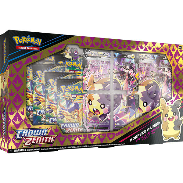 Pokemon TCG: Crown Zenith Premium Treasures Collection Case (Morpeko V-Union)