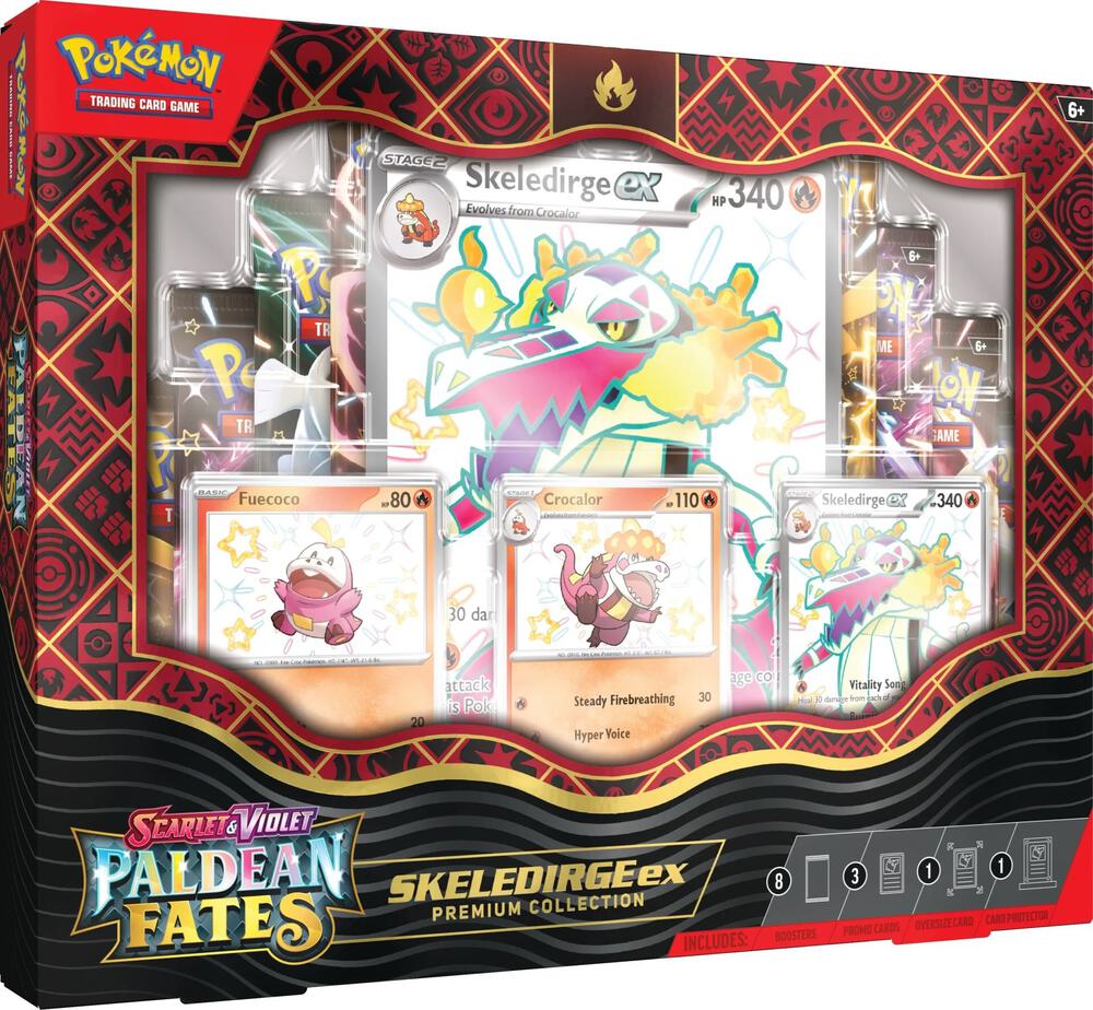 Pokemon TCG: Paldean Fates Premium Collection - Skeledirge ex