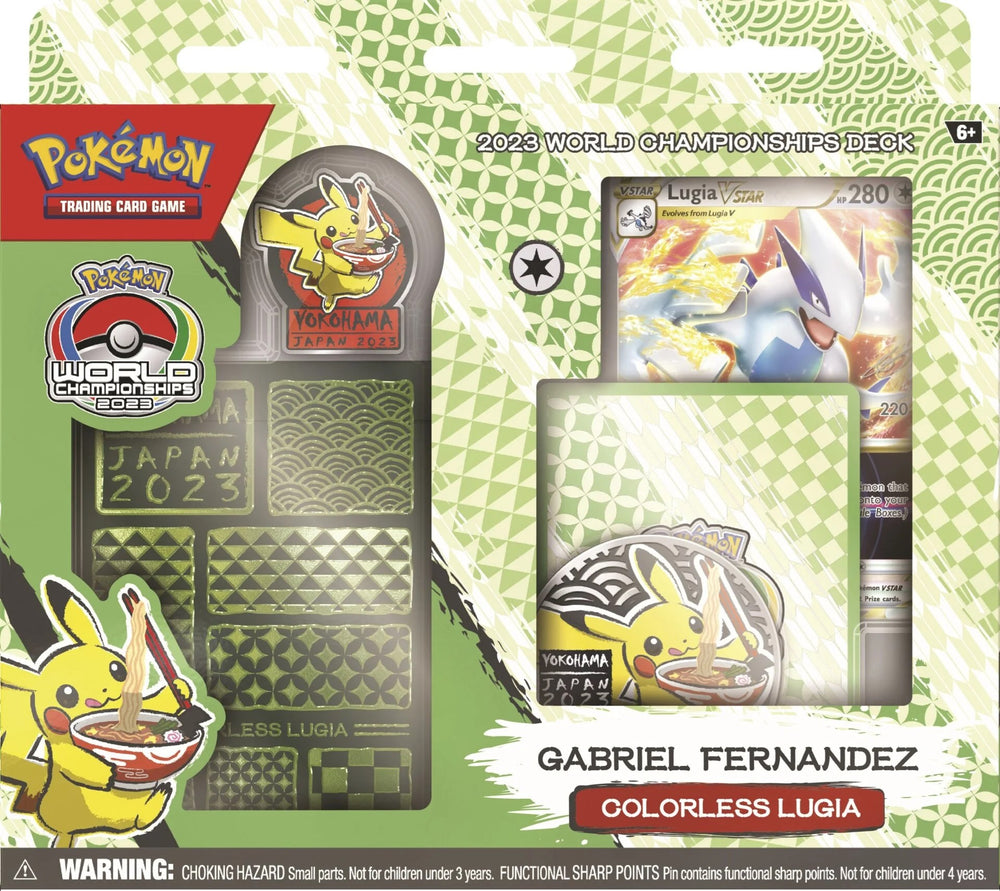 2023 World Championship Deck: Gabriel Fernandez (Colorless Lugia)