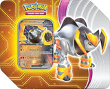 Pokemon TCG: Paradox Destinies Tin (Gouging Fire ex, Raging Bolt ex, Iron Boulder ex, or Iron Crown ex)