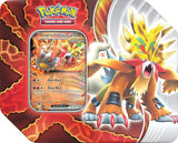 Pokemon TCG: Paradox Destinies Tin (Gouging Fire ex, Raging Bolt ex, Iron Boulder ex, or Iron Crown ex)