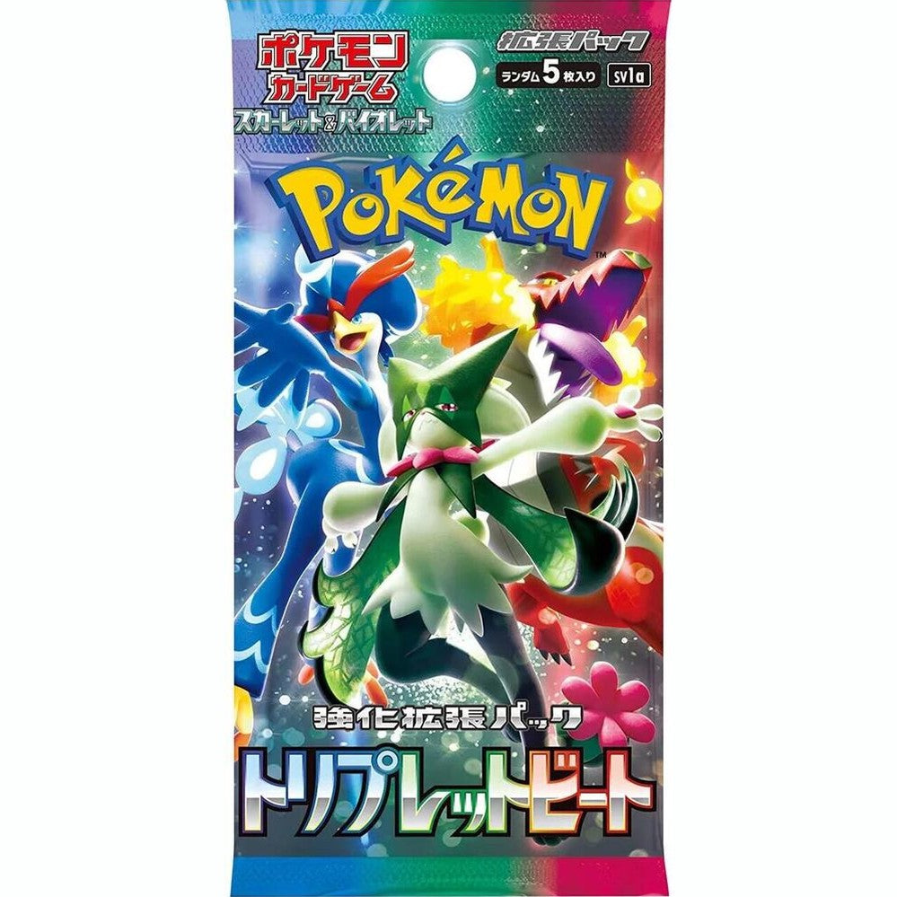 Pokemon TCG Scarlet & Violet Triple Beat Booster Pack SV1a (JP)