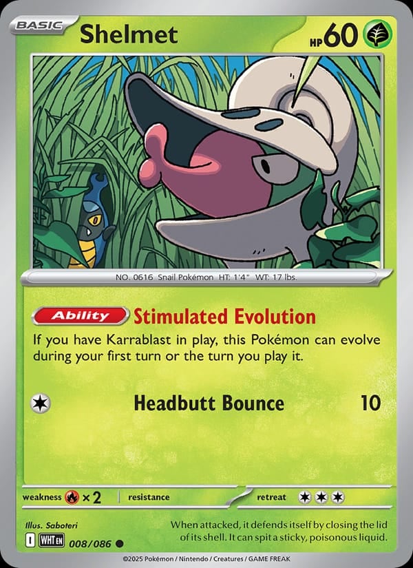 Shelmet (Poke Ball Pattern)