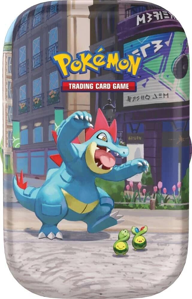 Lumiose City Mini Tin [Feraligatr & Budew]