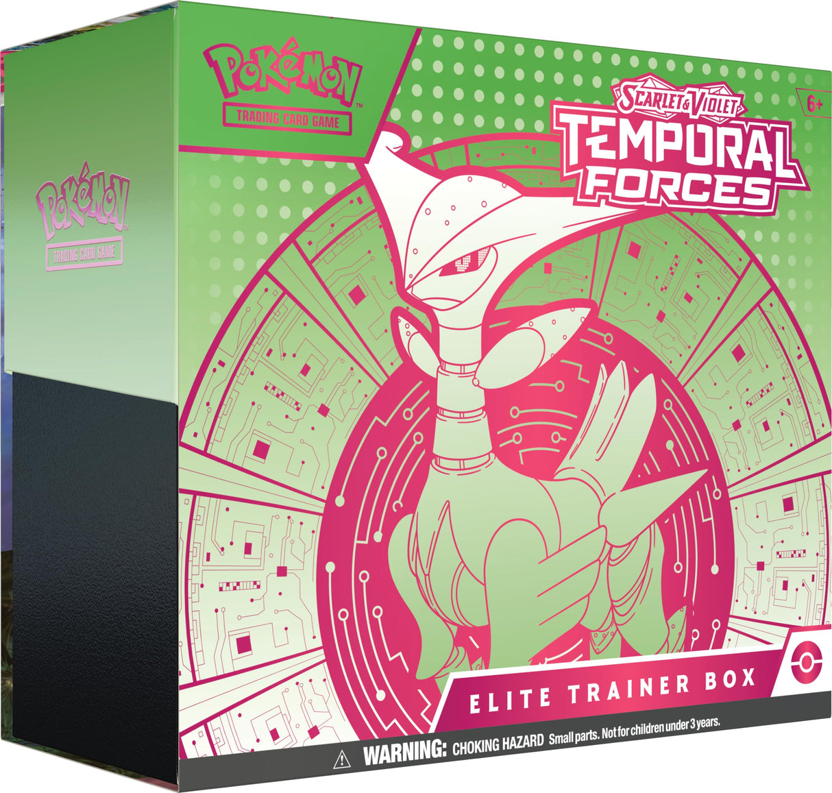 Scarlet & Violet: Temporal Forces Elite Trainer Box (Iron Leaves)