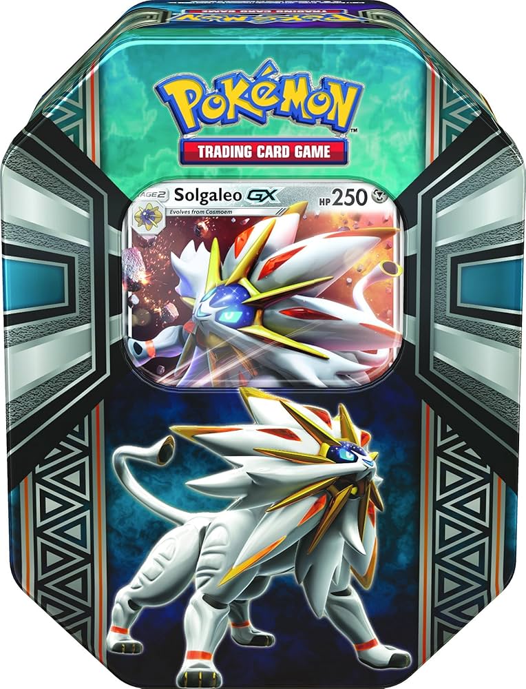 Legends of Alola Tin Solgaleo GX