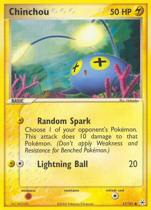 Chinchou - 57/101