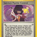 Sabrina's Psychic Control