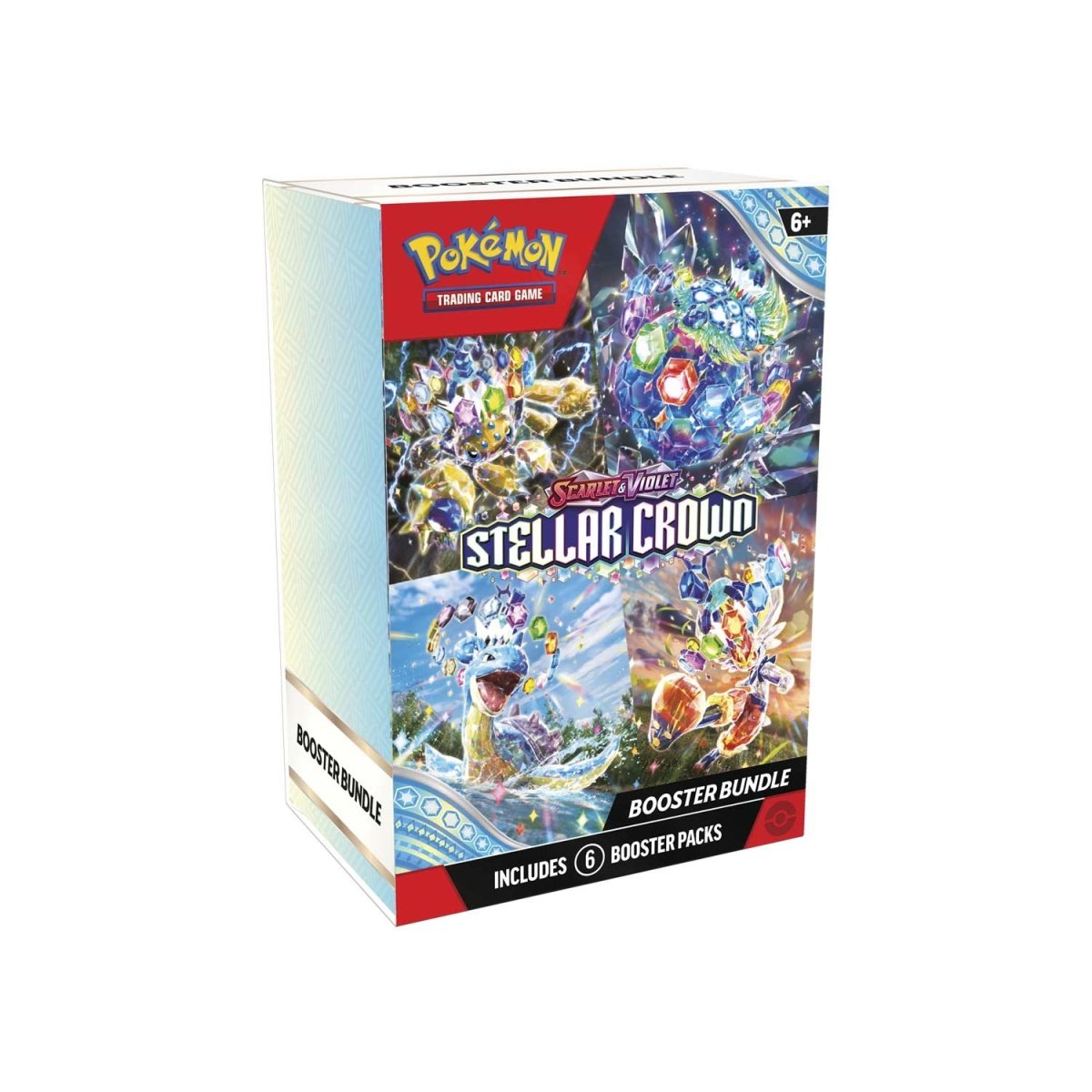 Pokémon TCG - Scarlet & Violet: Stellar Crown Booster Bundle (6 Packs)