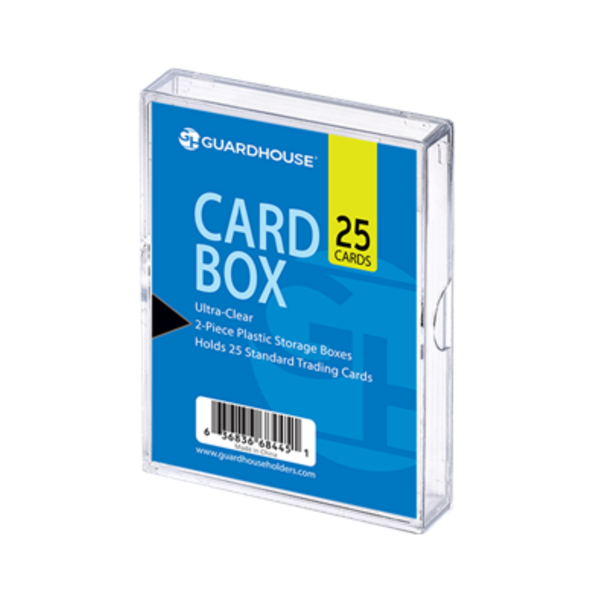 2 Piece Card Box - 25 Card Count Capacity