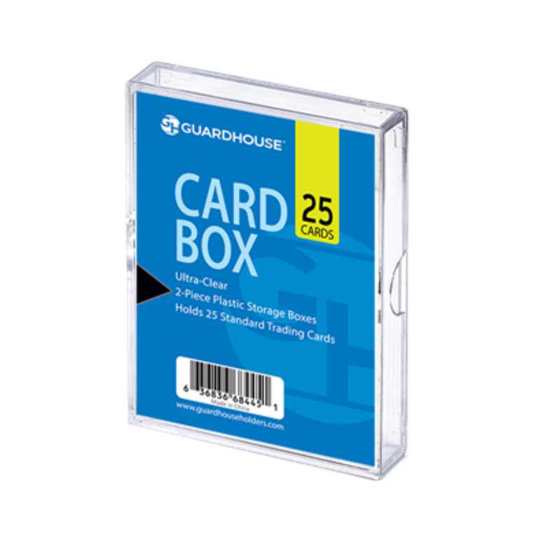 2 Piece Card Box - 25 Card Count Capacity