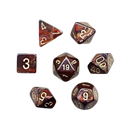 Chessex: Scarab Blue Blood/Gold 7-Die Set