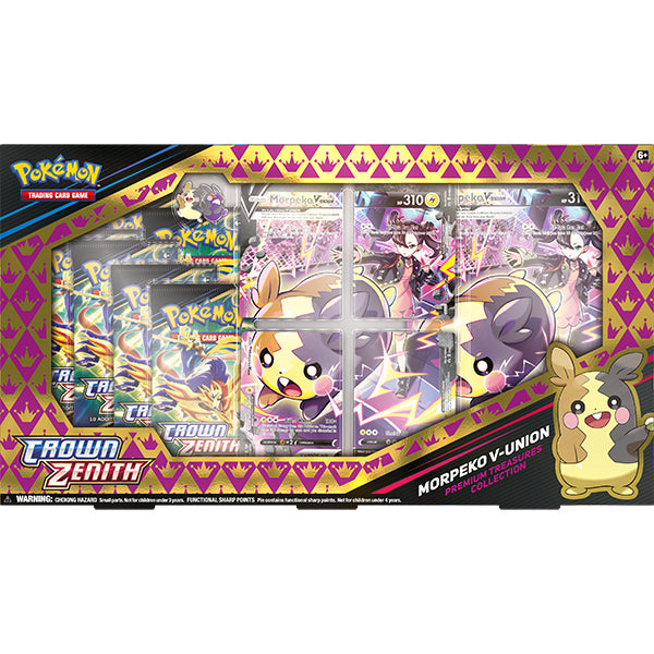 Pokemon TCG: Crown Zenith Premium Treasures Collection Case (Morpeko V-Union)