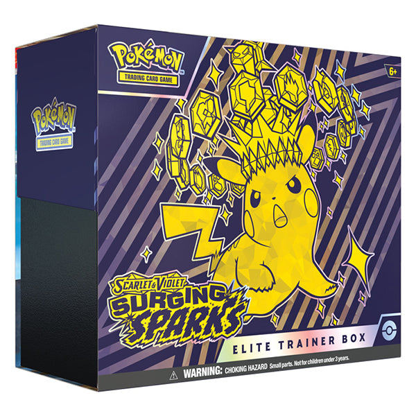 Pokemon TCG: Scarlet & Violet Surging Sparks- Elite Trainer Box (SV08)