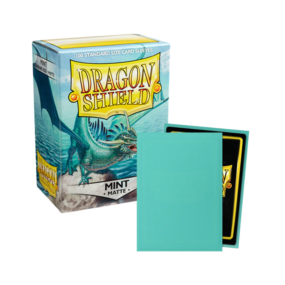 Dragon Shield Sleeves: Standard- Matte Mint (100 ct.)