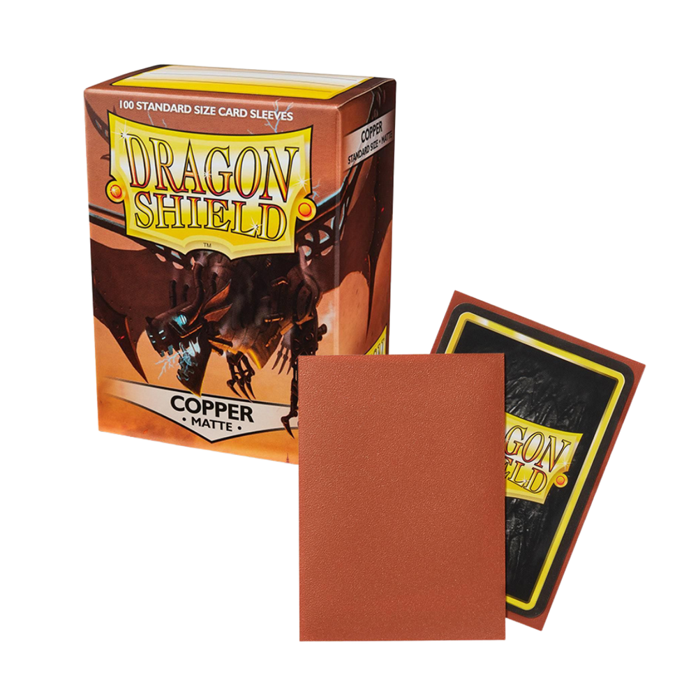 Dragon Shield Sleeves: Standard- Matte Copper (100 ct.)