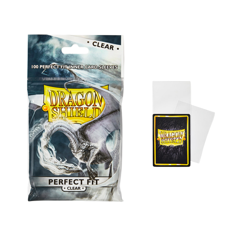 Dragon Shield Sleeves: Perfect Fit Standard- Clear