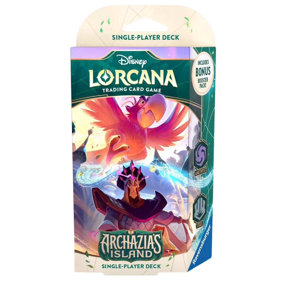 Disney Lorcana: Archazia's Island Starter Deck (Amethyst & Steel)