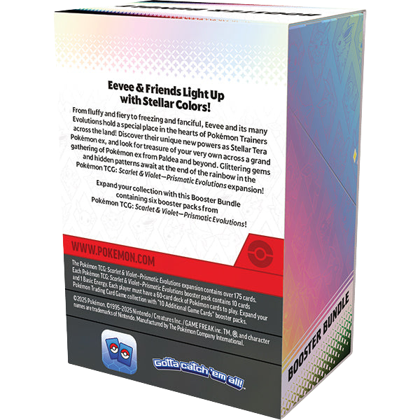 Scarlet & Violet SV8.5 - Prismatic Evolutions Booster Bundle