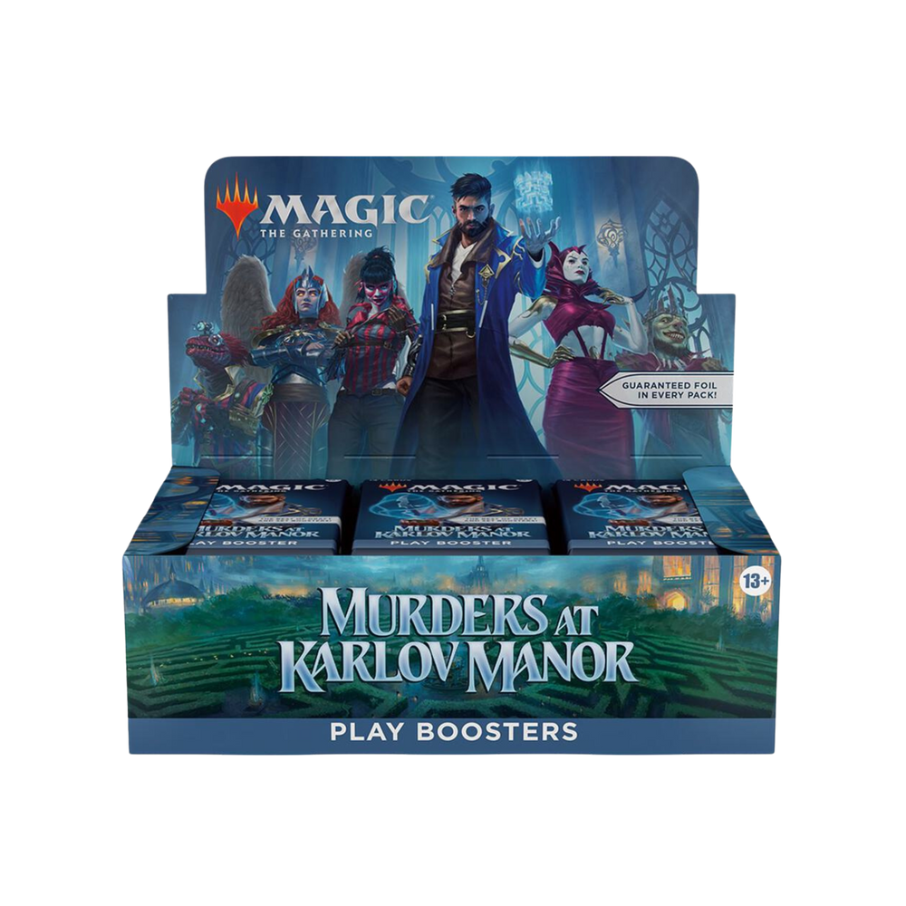 MTG: Murders at Karlov Manor Play Booster Display